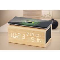 BZ-E3BT 블루투스 스피커 / 무선충전 LED 알람 시계 브리츠스피커