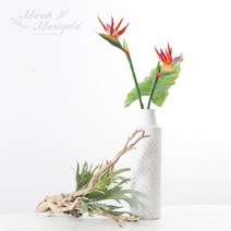 마쉬매리골드 극락 조화 80cm, 내츄럴(NA7700307)