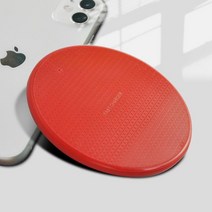 Qi 무선 충전기 휴대폰 고속 충전 도크 아이폰 삼성 샤오미 화웨이 P3 용 5W 10W, Red