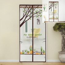 히뚜상점 문 모기장 100X210CM 방충망파는곳 베란다모기장 붙이는방충망 아기침대모기장 캠핑모기장 미니모기장 이층침대모기장 고양이창문 슬라이드방충망