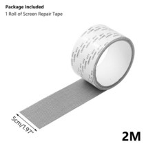 모기 퇴치 방지 벽 창 스크린 수리 테이프 곤충 스티커 구멍 접착 롤, 08 Tape Black