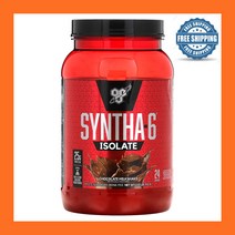 BSN 신타6아이솔레이트 초코릿밀크쉐이크 프로틴분말 912g 칼슘 철분 포타슘 칼륨 식이섬유 Syntha-6 Isolate Protein Chocolate Milkshake