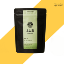 오설록 유기농 녹차 잎차 40g, 세작 40g