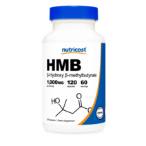 뉴트리코스트 HMB 1000mg 캡슐, 120개입, 1개