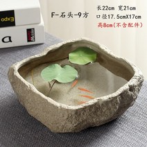 거북이어항 크라운로치 안시숏핀 윈스팜 안시롱핀 구피 카디널테트라 라미네이지 오란다금붕어 베타물고기 엔젤피쉬 진주린 무환수 어항 물멍 수족관 모조 돌 작 조경 거실 물이없, 인조석-9광장