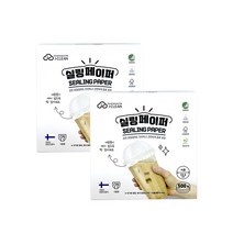 실링페이퍼(13.5cm 500매)-2개 테이크아웃 음료캡 배달포장 누수방지 배달커피 음료포장, 단품, 2개
