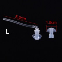 음성증폭기 소리증폭기 블루투스 1세트 보청기 귀마개 이어팁 돔 사운드 튜브 + (L M S) 크기 액세서리, l