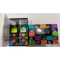 넥센 세인트나인Q 6구 4세트 4하프더즌 세인트나인 큐 3피스 3PC 화이트 컬러 골프공 선물용 선물 기념 홀인원 단체 모임 인쇄 포장 캐릭터 골프볼 인쇄용 골프볼, 화이트(WHITE) 6구 4세트
