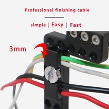 카메라케이지 스몰리그 틸타 케이지 HDMI 용 케이블 클램프 DSLR 카메라 케이지 키트 정리함 잠금 리그 L, 한개옵션0