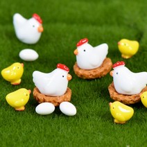 ts 미니어쳐 가구 음식 미니어처집 집만들기 Diy 만들기 소품 미니어처 꼬꼬닭, 알2개
