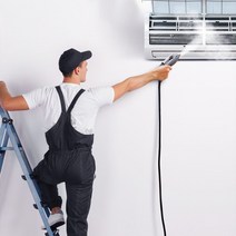 고압고온 스팀청소기소독에어컨 주방소형 가정용 기름, 단순 패키지 직접 분사-노란색