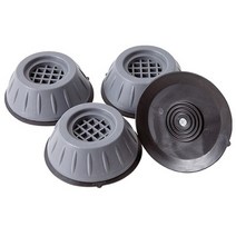 가구부속자재 4pcs 진동 방지 피트 패드 고무 다리 슬립 스톱 자동 스키드 라이저 매트 세탁기 지원 댐퍼 스탠드 액세서리, 4pcs 스타일