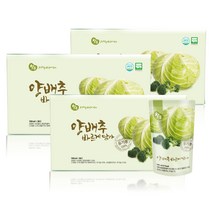 제주 유기농 양배추+브로콜리 유기가공 HACCP 참든 양배추 바르게담아 100mlX90포, 90포, 100ml