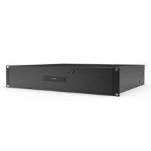 AC Infinity 랙 마운트 서랍 2U 알루미늄 페이스 플레이트 잠금 및 키 포함 48.3cm(19인치) 장비 서버 AV DJ 캐비닛 랙용