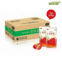 광야식품 산수유 파우치 130ml 1BOX(30개입), 1box