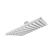 미국 표준 1660788.295 8인치 사각 레인 샤워 헤드 브러시드 니켈, Polished Chrome