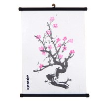 매화도 그리기/초등미술/동양화/한국화체험/미니족자