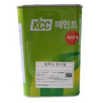 유성페인트 THINNER 신너 신나 희석제 실리콘 실란트 무초산실리콘 KCC정품, 에폭시희석제(KCC정품) 4L, 1개