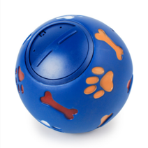 본사직판 노즈워크 간식볼 소형견 스낵공 중형견 킁킁볼 KONG 대형견 콩장난감, 1개, V064-노즈워크볼 11cm중(블루)