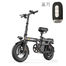 2022년 독일 ZSUN 전동 배달용 출퇴근 14인치 접이식 48V 2인용 스로틀 PAS 전기자전거 관부가세포함, D.F8 - 자동차급 배터리- 10AH 40KM