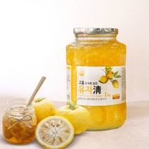딜리프 고흥유자로 담은 유자청, 1kg, 1개