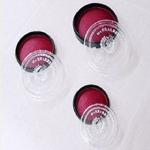 [RA㏓] 매표 원형 인주 소 56x18mm 24g 사무용 다용도 휴대용도장밥 휴대용 매장용 가정용 사무실 작은 ▷_§Ea