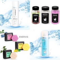 에너비스 탄산 스파 6종 모음 - 보습 탄산 파우더 피부 탄산 파우더 탄산 샴푸 탄산 미스트 보습 탄산 정 천연 비누, 피부 탄산 파우더 480g