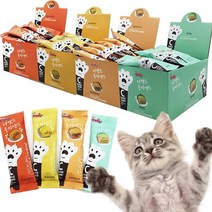 더캣츠 쿠키샌드 고양이 간식 20g x 30p (1box), 게살n다랑어맛 20g x 30p