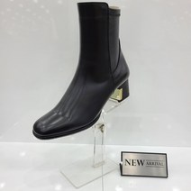 여성 세무스판 앵글부츠 5cm/부츠기장14cm 블랙 118508JT