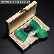 남성넥타이 jemygins original italy new design bowtie natural brid feather 정교한 남자 나비 넥타이 브로치 핀 나무