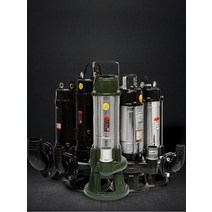 농막정화조 펌프 워터펌프 하수 배수 슬러지 오물, 1.1KW 절단 펌프 1인치