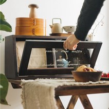 베이커리 쇼케이스 원목 디저트 인테리어 그릇장, I
