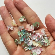 핫토이 산타 랜덤 귀칼 피규어 피규어제작 100-500 조각 8-12mm diy 카와이 귀여운 미니 동물 스티커 손가락 여자 여자를위한 스크랩북 네일 슬라이스 쥬얼리 액세서리 만들, [19] 19, [01] 100pcs