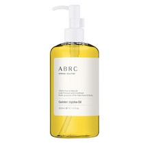 ABRC 냉압착 비정제 골든 호호바오일 100% 300ml, 골든호호바 (비정제), 300ml (오일펌프), 1개