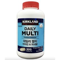 커클랜드 데일리 멀티비타민&미네랄 1515mg x 500정, 상세페이지 참조, 상세페이지 참조