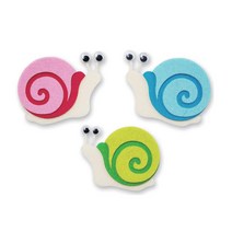 STNY_펠트 달팽이가족SET (6X6cm) 환경꾸미기재료 꾸미기놀이 어린이집게시판 꾸미기 곤충 어린 만들기 교실꾸미기 미화