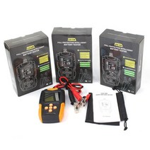 car battery tester 12v24v cca 3ah-200ah 배터리 분석기 디지털 충전 크랭킹 시스템 테스터 자동차 오토바이 트럭 보트
