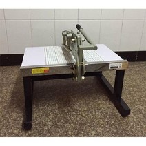 원단커팅기 고속 레일 카페트 가죽 의류 공장 재단기, 30cm 데스크탑 머신(톱니칼 뒷면 플레이트 포함)