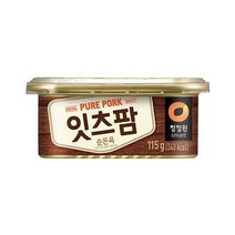 청정원 맛있는밑반찬 잇츠팜 통조림 햄 순돈육 추천 자취 캠핑음식 115g 간단한요리 간편식, 17개