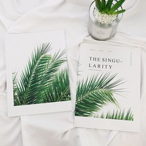 신문가판대 매거진랙 ins풍 포토존 잡지꽂이 잡지거치대 리플렛거치대 마켓제이씨, 32.녹색 식물 한 권