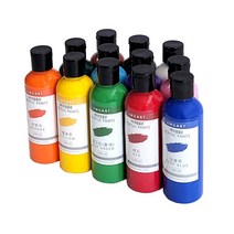 아크릴물감 대용량 100ml 지누아트 전문가용 아크릴물감세트 푸어링아트, 화이트