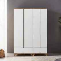 우아미아이 [우아미가구]폴라 장롱 C형 1400, 없음/없음/없음