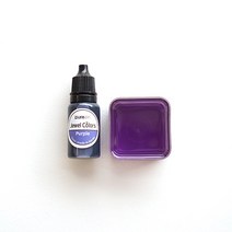레진공예 레진조색제 (투명) 24색 10ml 단품, 퍼플 10ml
