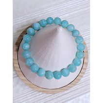 아마조나이트 천연원석 팔찌 패션염주, L(19~20cm)