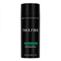 THICK FIBER 남녀공용 헤어 빌딩 섬유 블랙 25g 얇은 모발용, 0.88 Ounce (1개)_Gray