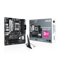 [ASUS] PRIME B650M-A WIFI STCOM (AMD B650/M-ATX), 1개, 선택하세요