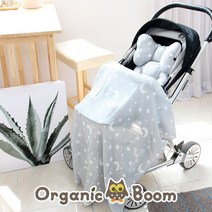 [오가닉붐]착한 유기농 1+1행사-대나무 밤부 머슬린 블랭킷/속싸개/거즈 여름 낮잠 어린이집 아기 이불, 선택1_꼬불이 머슬린 블랭킷:선택2_베이직 오가닉 블랭킷