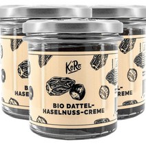 코로 KoRo Dattel Haselnuss spread 독일 대추야자 & 헤이즐넛 크림 스프레드 330g, 3팩