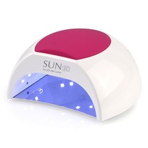 uv램프 네일 젤 SUN LED 램프 UV 매니큐어 경화용 건조기 센서 LCD 디스플레이 포함 48W 80W 36 개, 없음, 1pcs