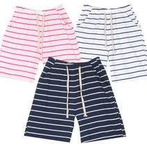 [스타일샵간지] 베이직 스트라이프 반바지-여성용